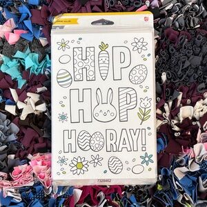 🆕Kids’ “Happy Easter” Coloring Card Set
